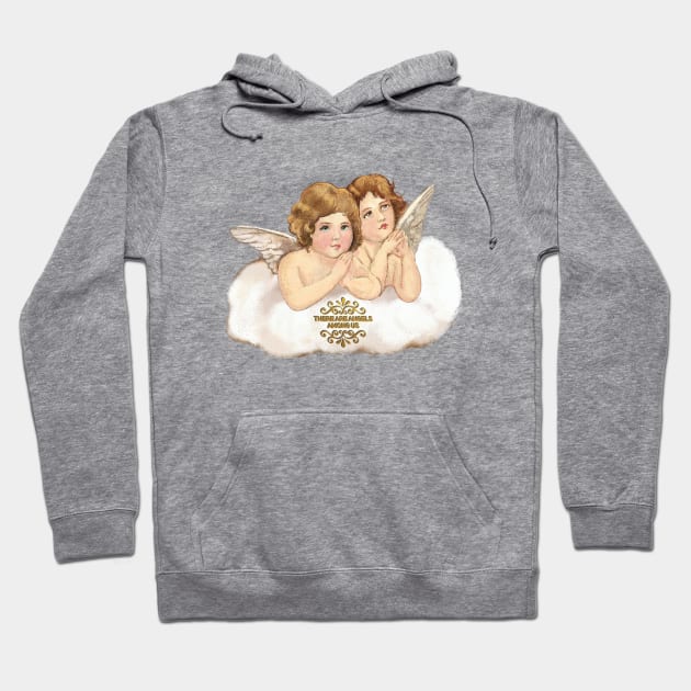 Two angels Hoodie by Mimie20